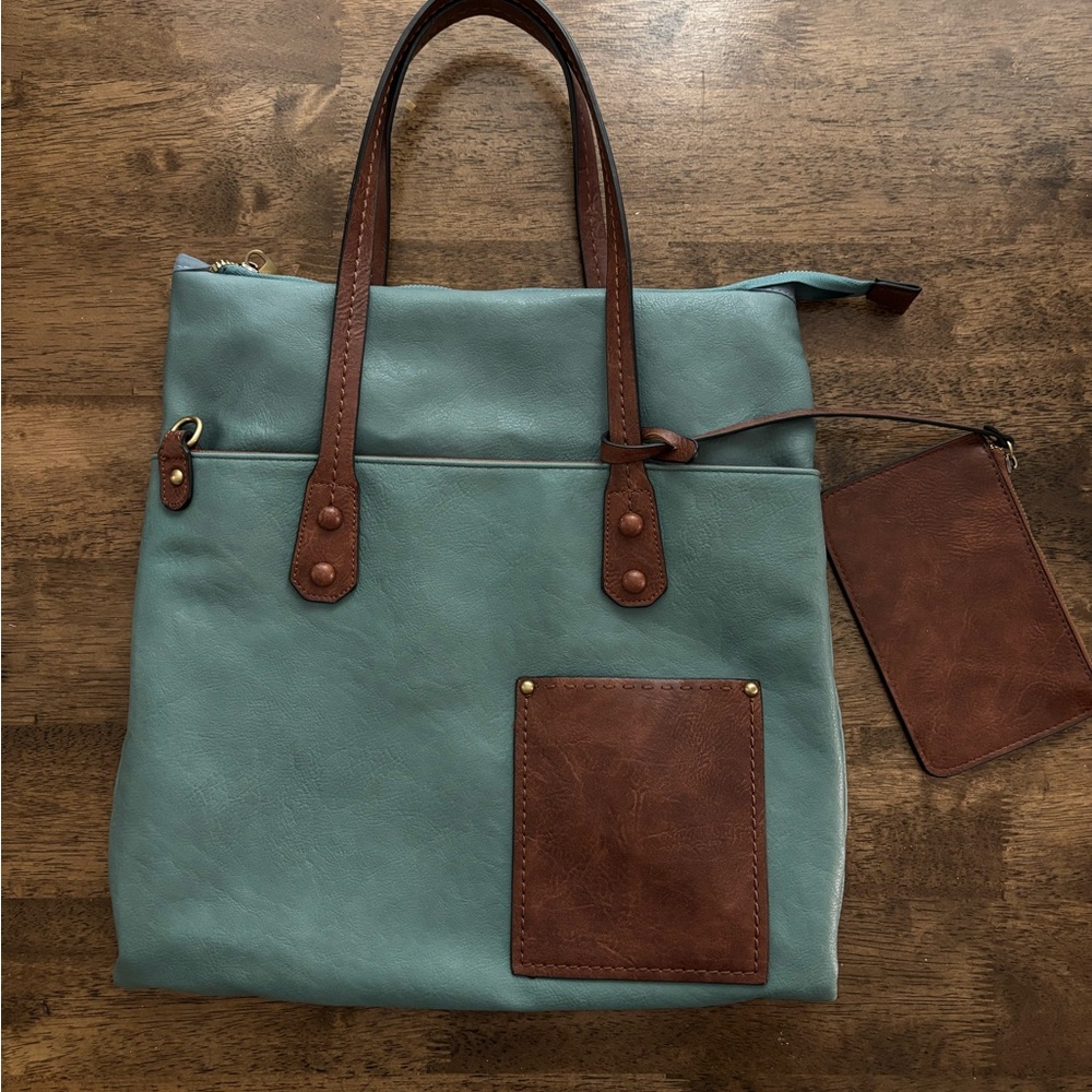 ChillX turquoise tote bag